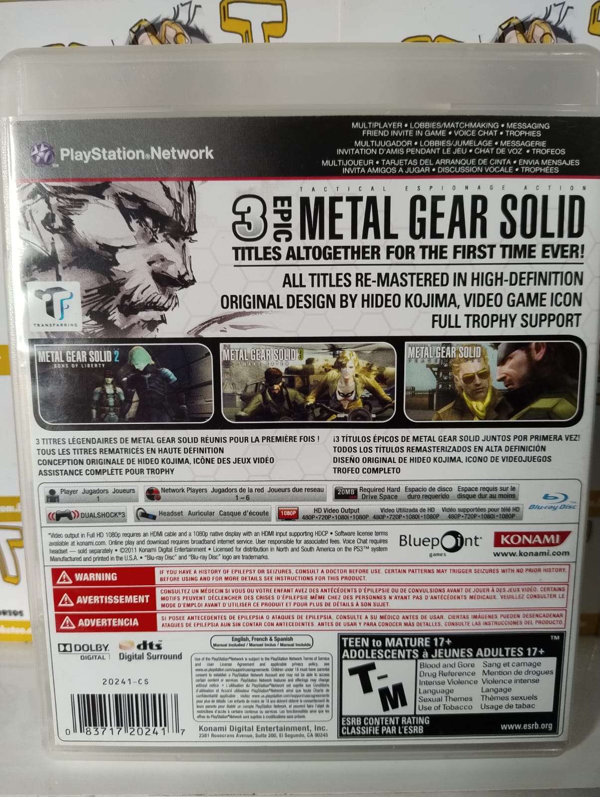 Metal Gear Solid HD Collection - Imagem 4