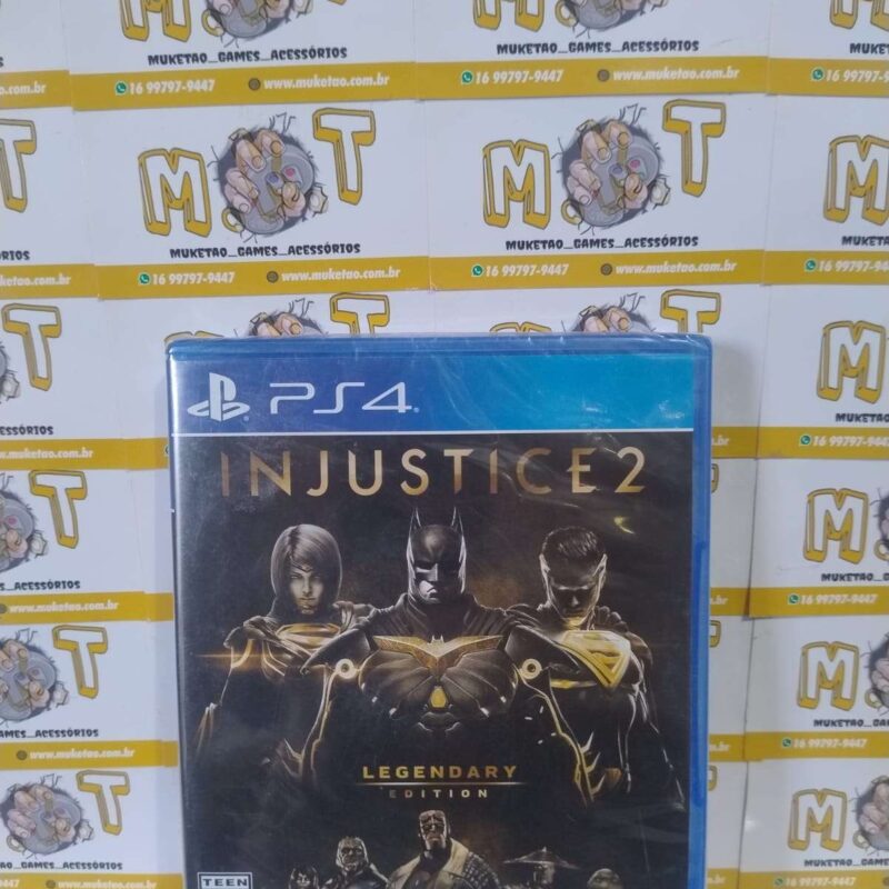 Edição Física Do Injustice 2 Legendary Edition..